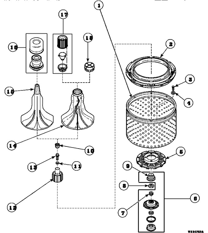 Diagram for AWM393W2 (BOM: PAWM393W2)