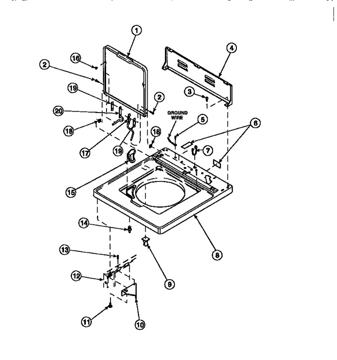 Diagram for AWM270W2 (BOM: PAWM270W2)