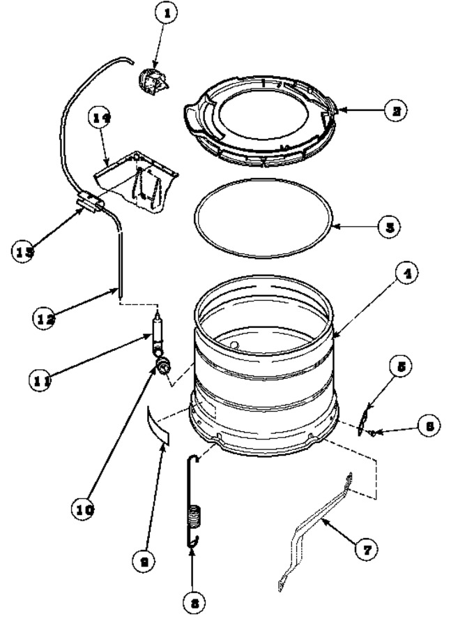 Diagram for AWM270W2 (BOM: PAWM270W2)