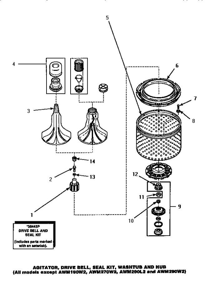 Diagram for AWM393W2