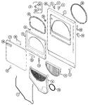 Diagram for 03 - Door Cde/cdg6000q