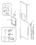 Diagram for 06 - Freezer Outer Door (gz2727gehq)