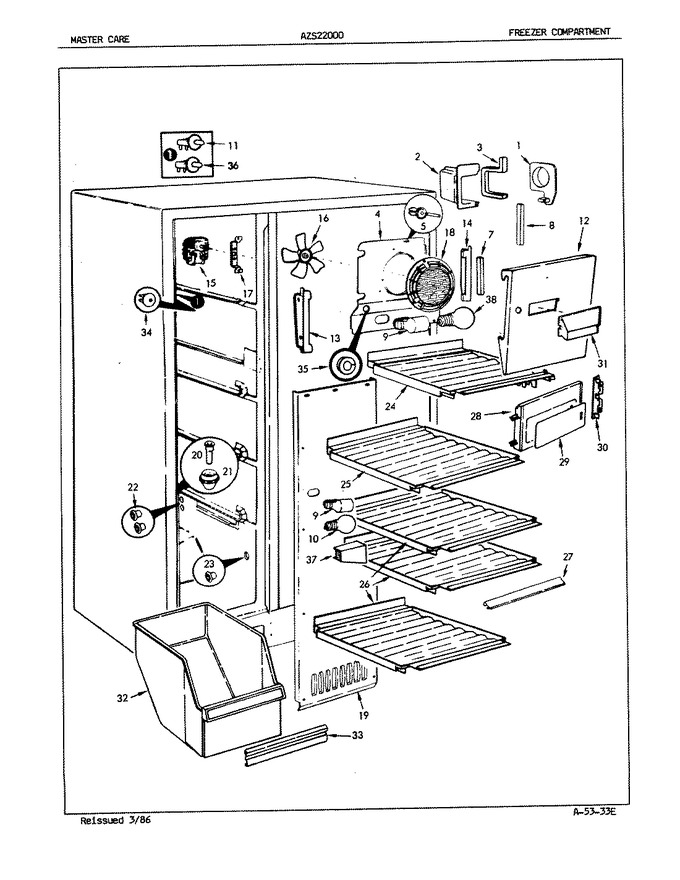 Diagram for AZS22000 (BOM: 5L60A)