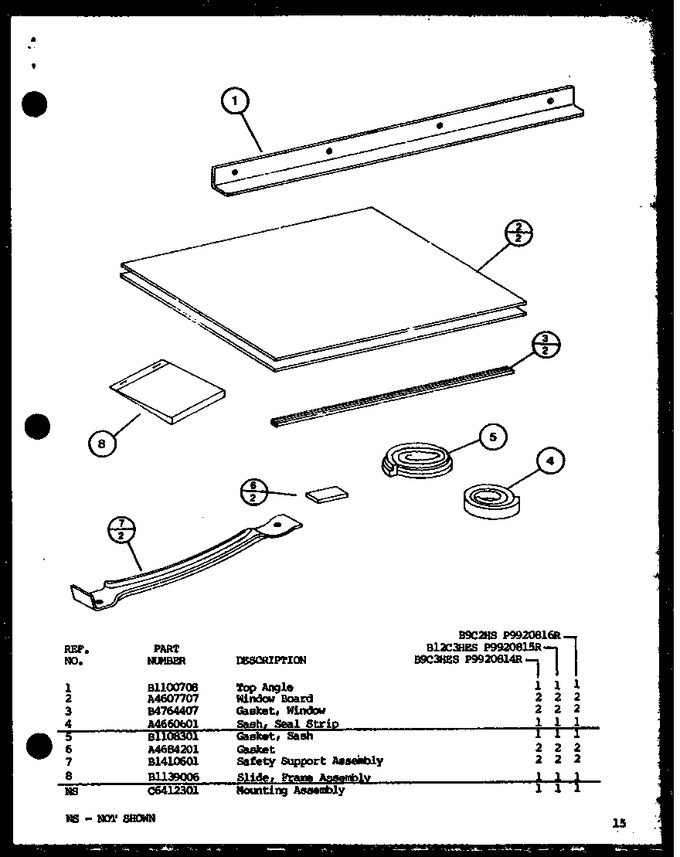 Diagram for B12C3HES (BOM: P9920815R)