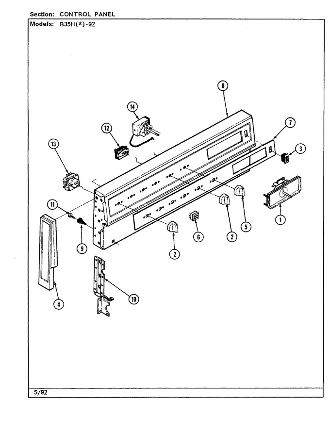 Diagram for B35HA-92X-ON