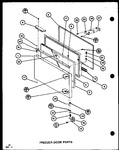 Diagram for 02 - Fz Door Parts