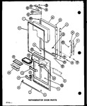 Diagram for 07 - Ref Door Parts