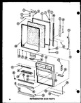 Diagram for 08 - Ref Door Parts