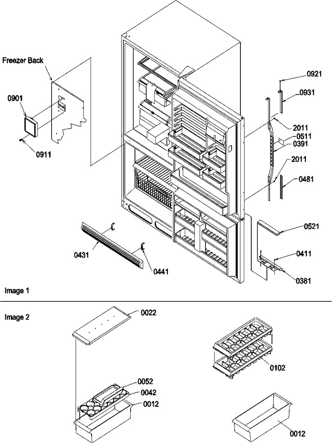 Diagram for BCI21VL (BOM: P1321507W L)