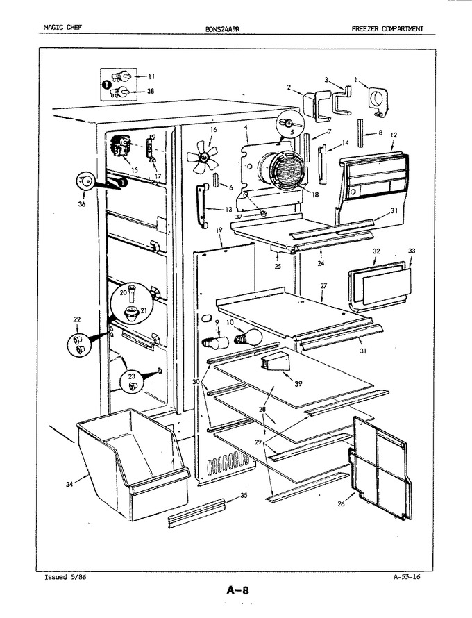 Diagram for BDNS24A9RA (BOM: 4N49B)