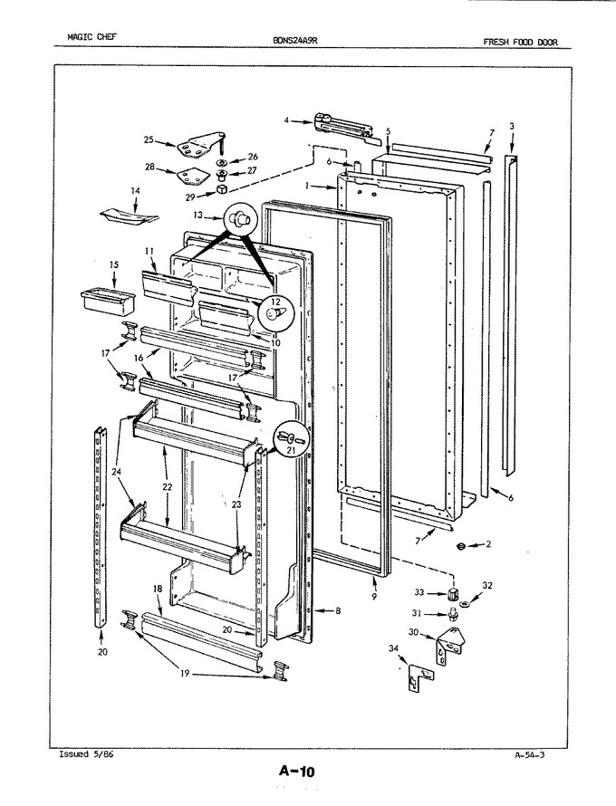 Diagram for BDNS24A9RA (BOM: 4N49B)