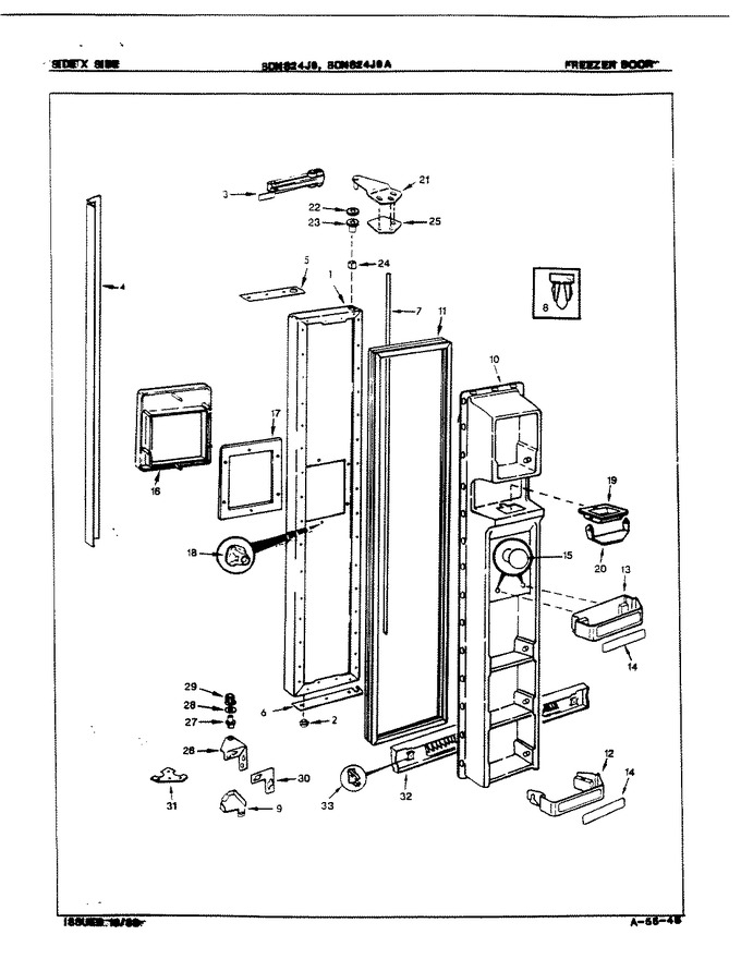 Diagram for BDNS24J9A (BOM: 8N24A)