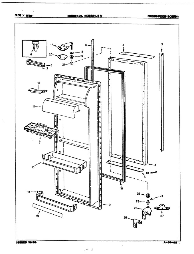 Diagram for BDNS24J9A (BOM: 8N68A)