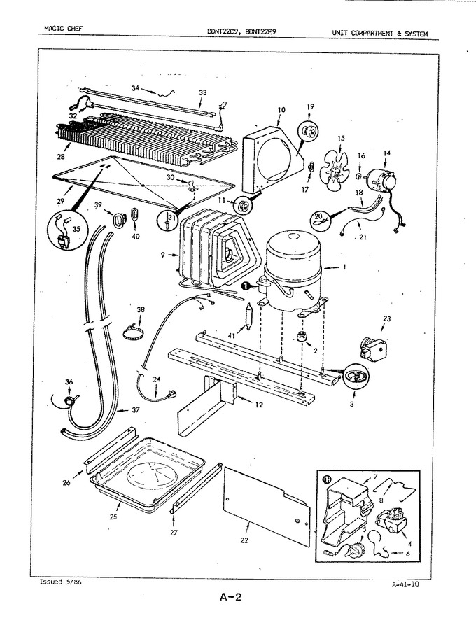 Diagram for BDNT22E9 (BOM: 4B64A)