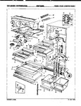 Diagram for 03 - Fresh Food Compartment