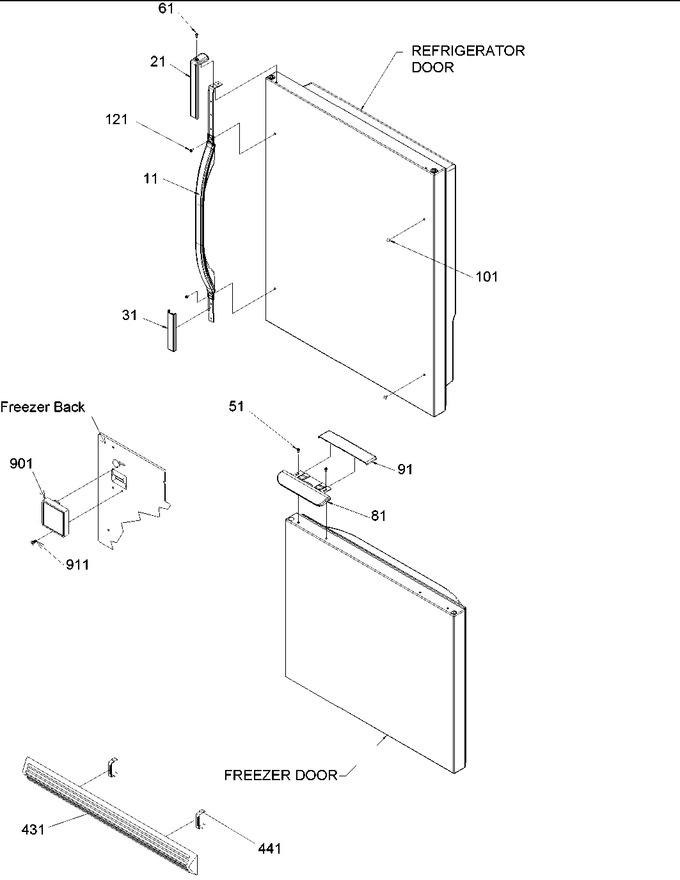 Diagram for BG21VC (BOM: P1325013W C)