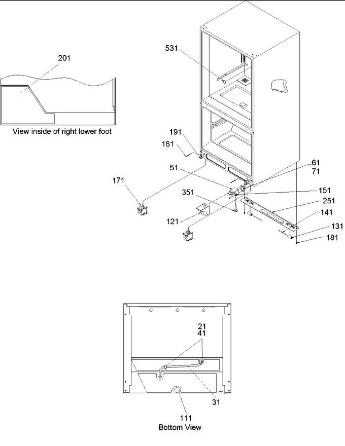 Diagram for BG21VC (BOM: P1325013W C)