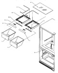 Diagram for 03 - Crisper Compartment