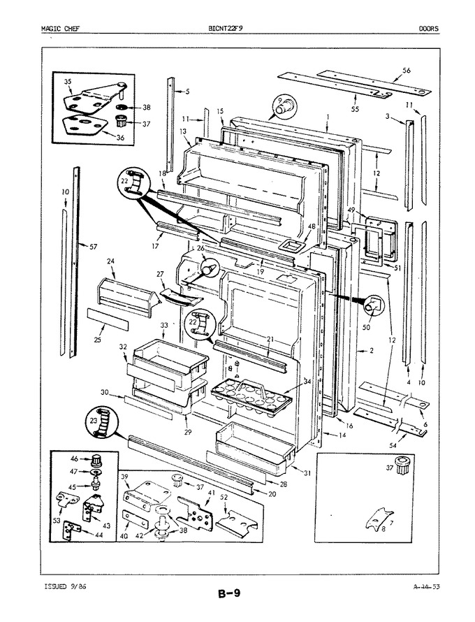 Diagram for BICNT22F9 (BOM: 5B54A)