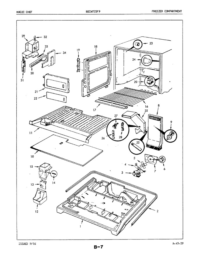 Diagram for BICNT22F9A (BOM: 5B54A)