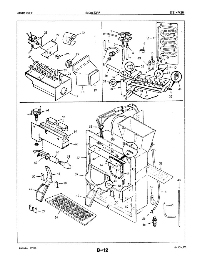 Diagram for BICNT22F9A (BOM: 5B54A)