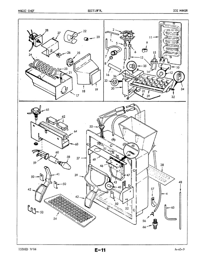 Diagram for BICT18F9LH (BOM: 5B52A)