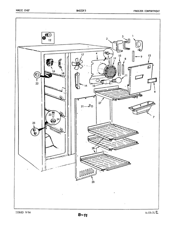 Diagram for BNS22F5 (BOM: 5L53B)