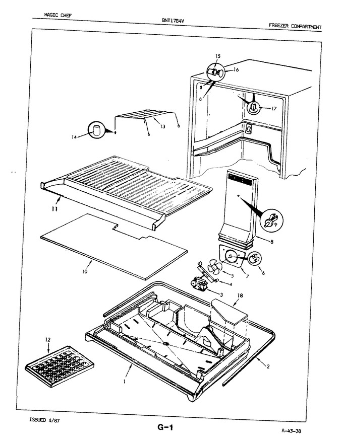 Diagram for BNT17B4VH (BOM: 5A67B)