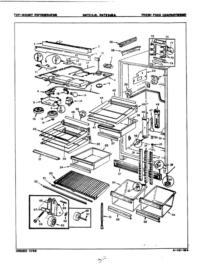 Diagram for BNT23J9A (BOM: 8A22A)