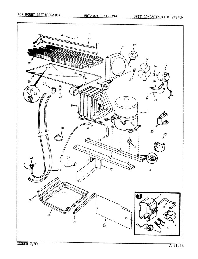 Diagram for BNT23K9 (BOM: 9A41A)