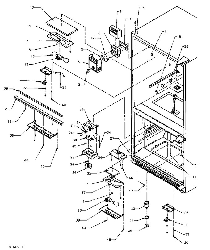 Diagram for BX20RW (BOM: P1161506W W)