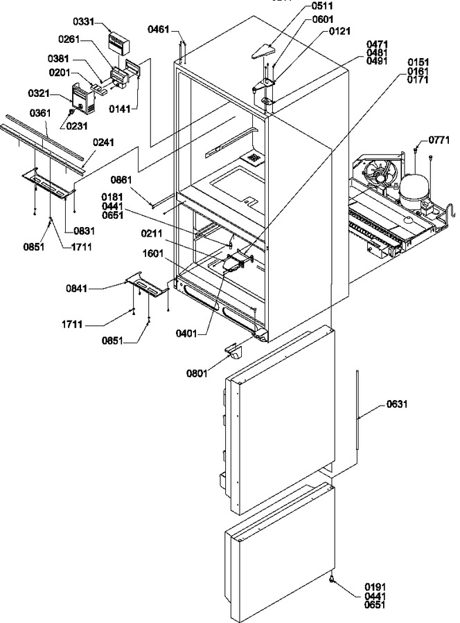 Diagram for BR22TL (BOM: P1196710W L)