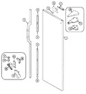 Diagram for 06 - Fresh Food Outer Door