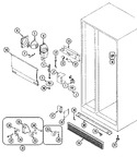 Diagram for 03 - Fresh Food Compartment