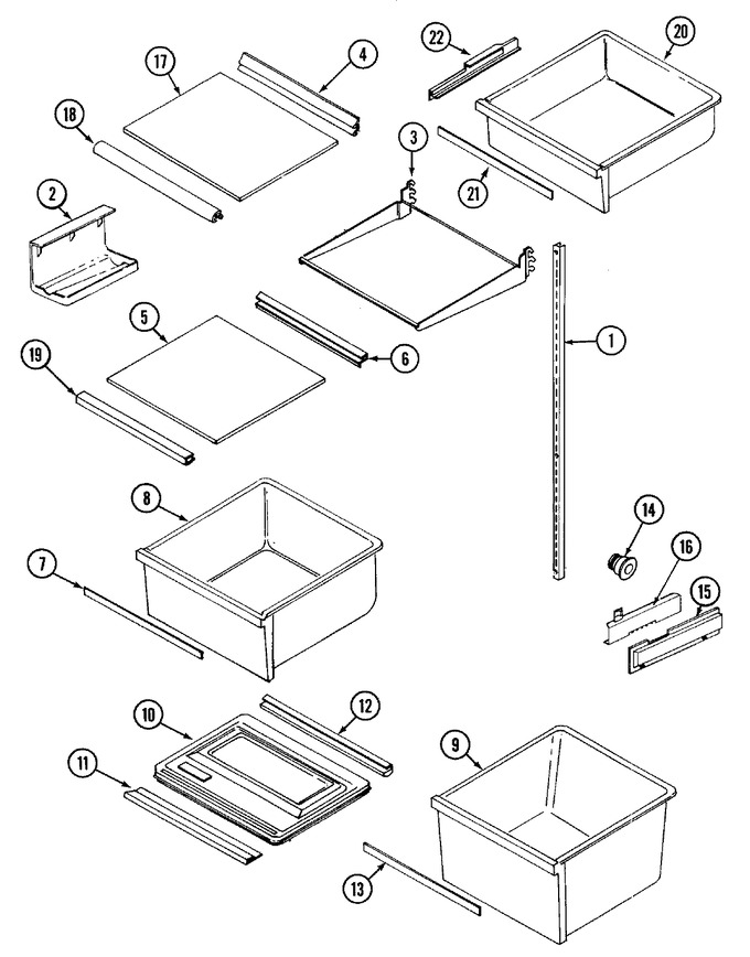 Diagram for GS22X8D3KV