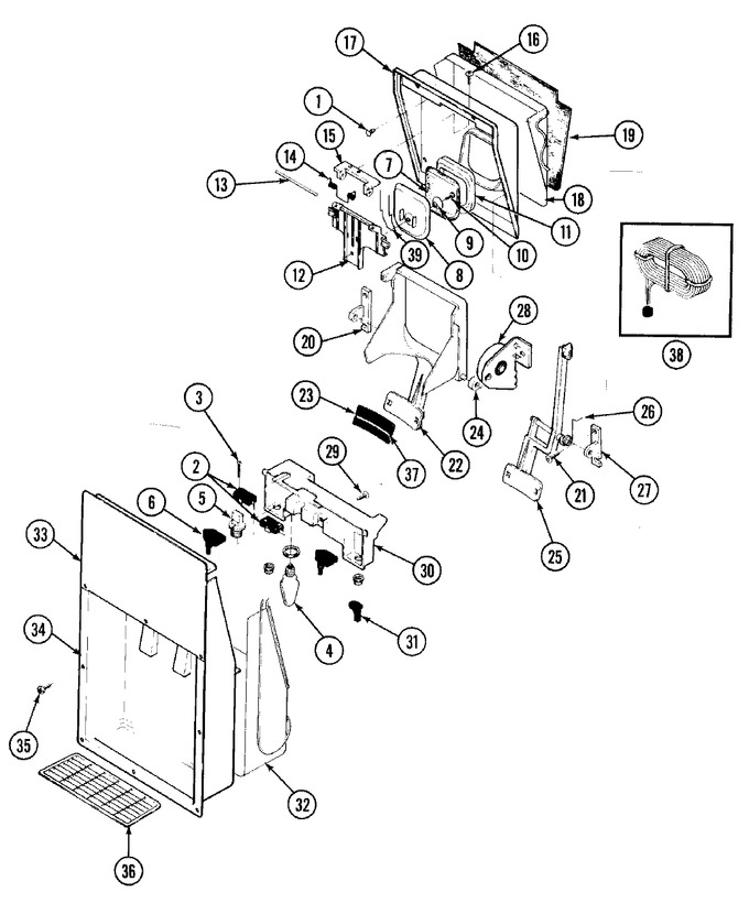 Diagram for RC244PDV (BOM: DS81A)