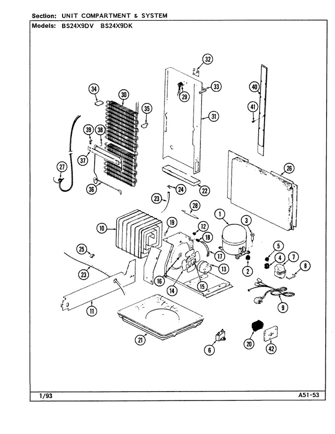 Diagram for BS24X9DV (BOM: DN91A)