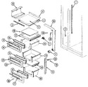 Diagram for 08 - Shelves & Accessories