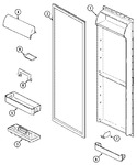 Diagram for 05 - Fresh Food Inner Door