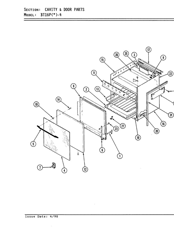 Diagram for BT16PK-4Z