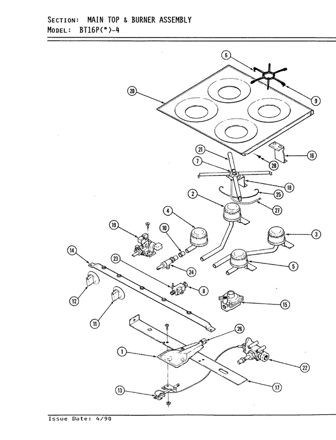 Diagram for BT16PS-4