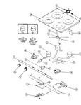 Diagram for 02 - Main Top & Burner Assembly