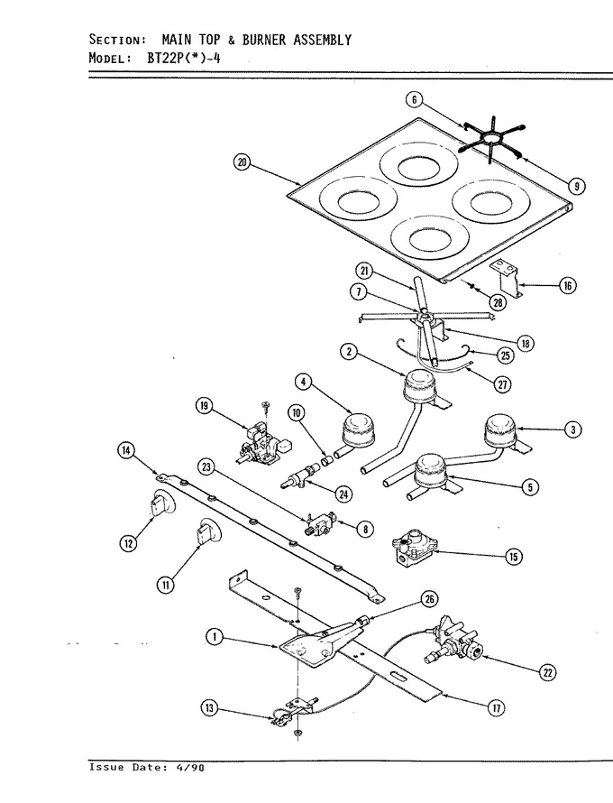 Diagram for BT22PN-4T