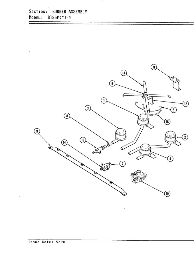 Diagram for BT85PN-4T