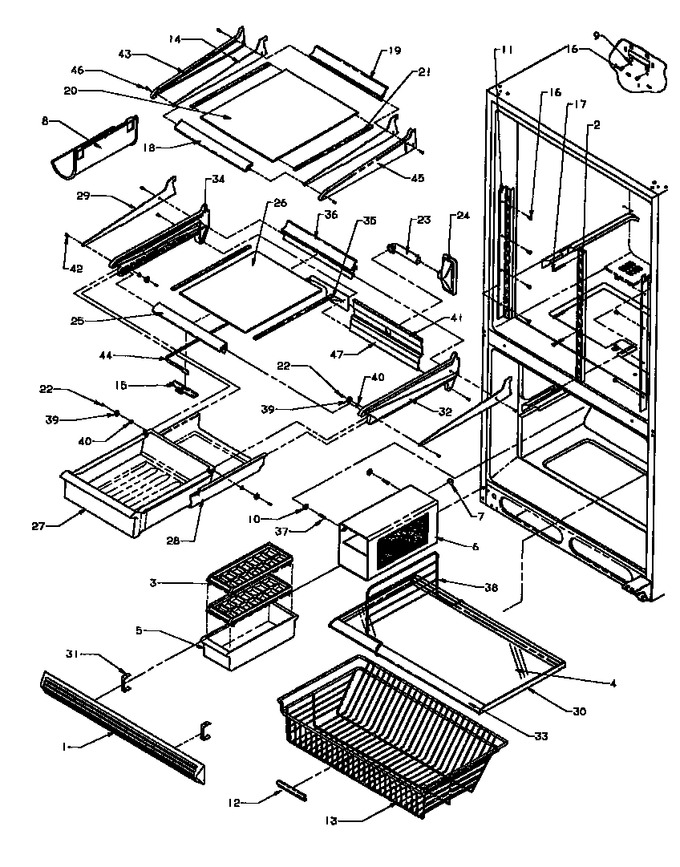 Diagram for BX20R (BOM: P1161506W)