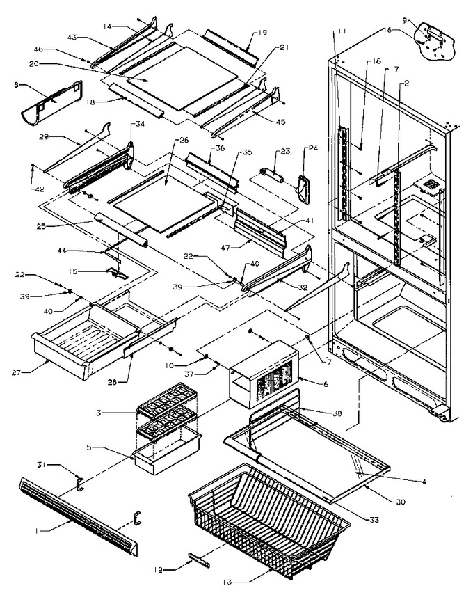 Diagram for BX20RW (BOM: P1161506W W)