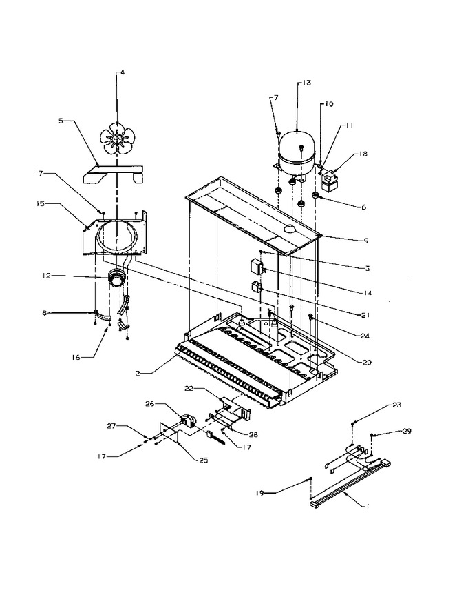 Diagram for BX22S5L (BOM: P1196701W L)