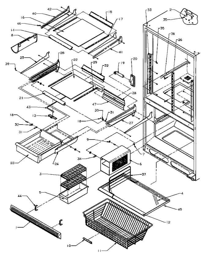 Diagram for BZ20RL (BOM: P1161501W L)