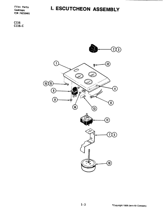 Diagram for C116-C