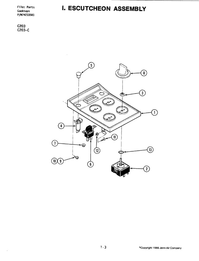 Diagram for C203-C